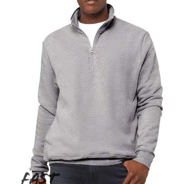 FWD Fashion Unisex Quarter Zip Pullover Fleece Thumbnail