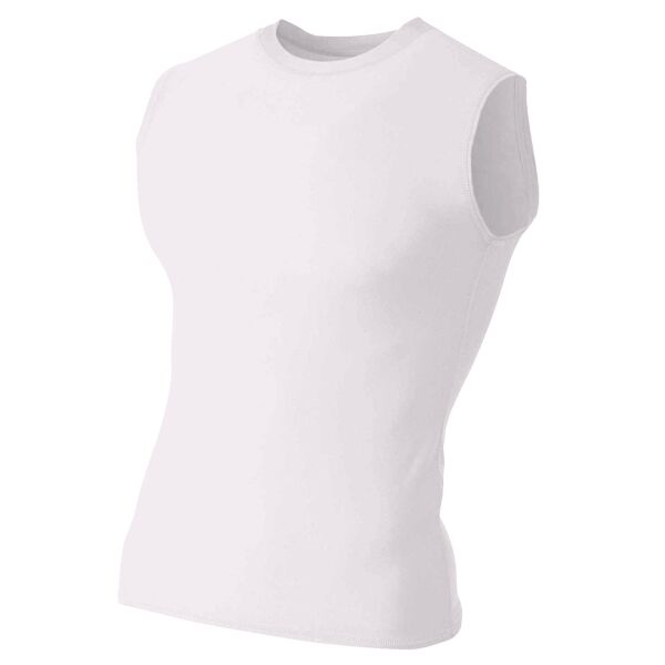 Youth Sleeveless Compression Muscle T-Shirt Thumbnail