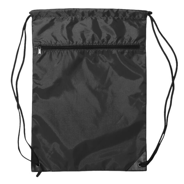 Zipper Drawstring Backpack Thumbnail