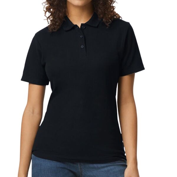 Ladies' Softstyle Double Pique Polo Thumbnail