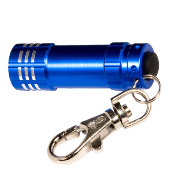 Micro 3 LED Flashlight With Keychain Thumbnail