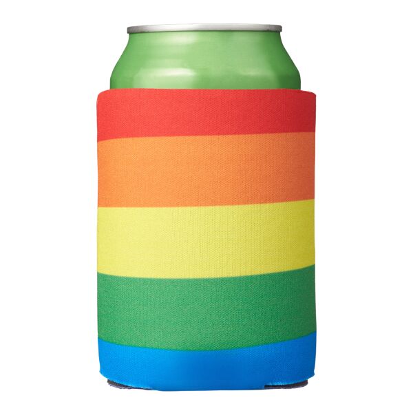 b.free Rainbow Pride Folding Can Cooler Thumbnail