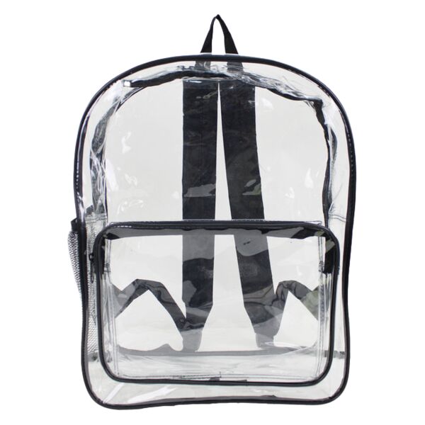 Large 17" Heavy Duty Clear Backpack Thumbnail