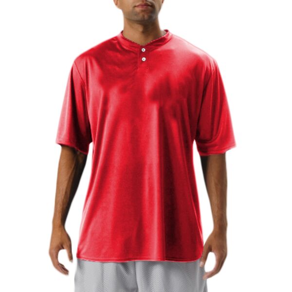 Adult Tek Henley Jersey Thumbnail