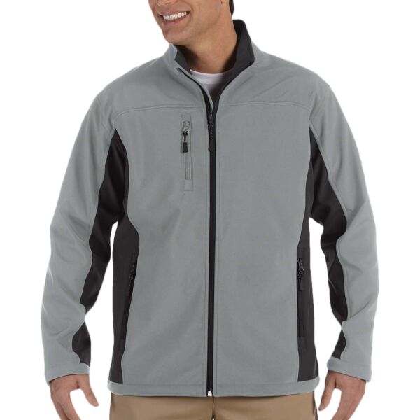 Men's Soft Shell Colorblock Jacket Thumbnail