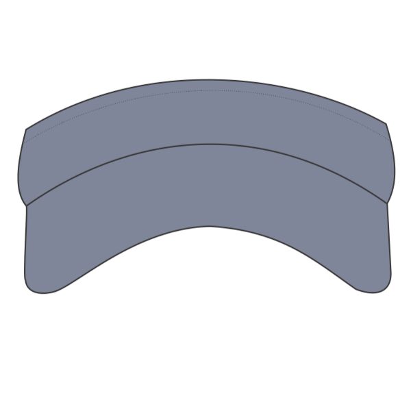 Direct-Dyed Twill Visor Thumbnail