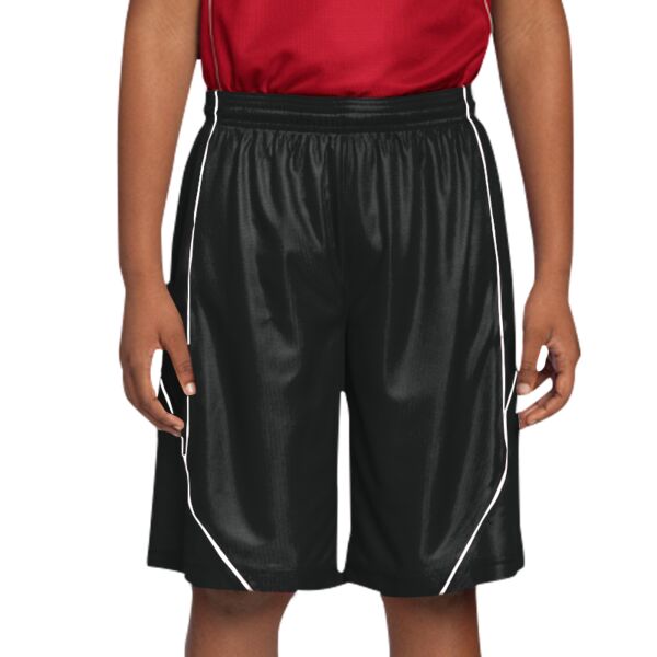 Youth PosiCharge ® Mesh Reversible Spliced Short Thumbnail