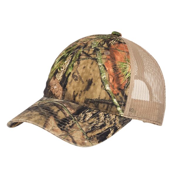 Unstructured Camouflage Mesh Back Cap Thumbnail