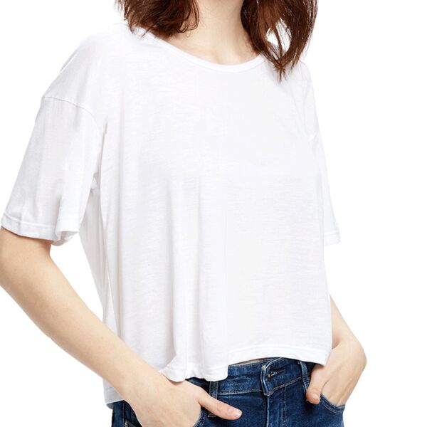 Ladies' USA Made Boxy Open Neck Top Thumbnail