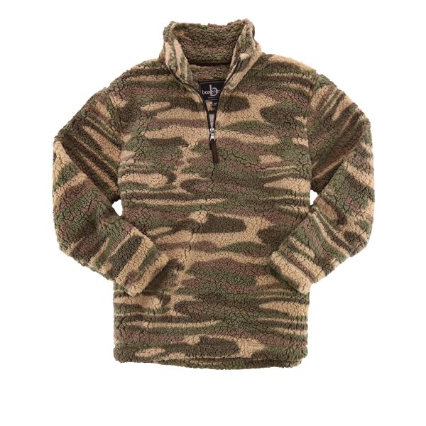 Unisex Sherpa Fleece Quarter-Zip Pullover Thumbnail