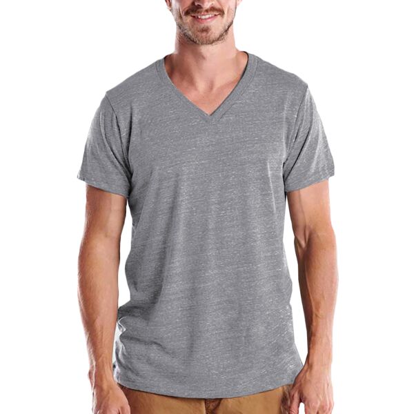 Men's USA Made Triblend V-Neck T-Shirt Thumbnail
