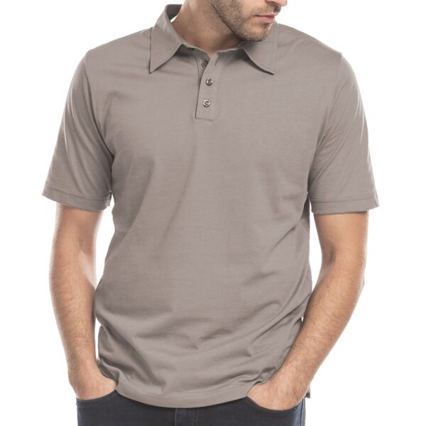 Men's USA Made Jersey Interlock Polo Shirt Thumbnail