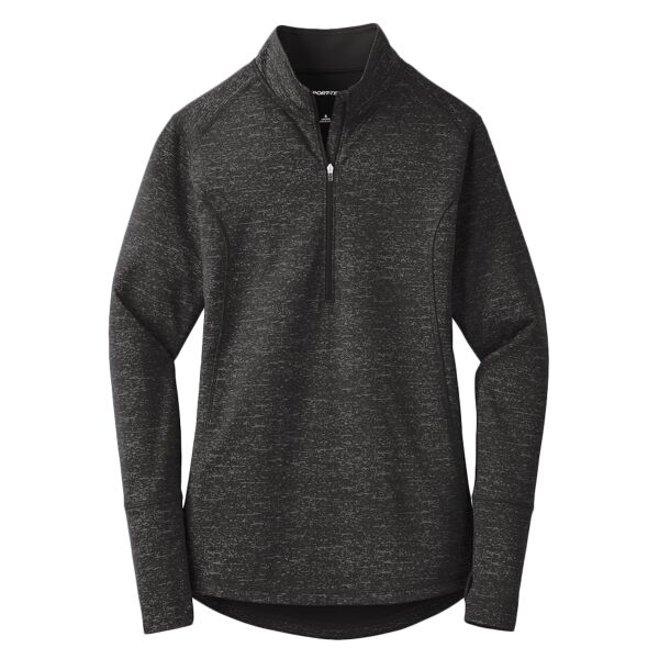Women's Sport Wick ® Stretch Reflective Heather 1/2 Zip Pullover Thumbnail