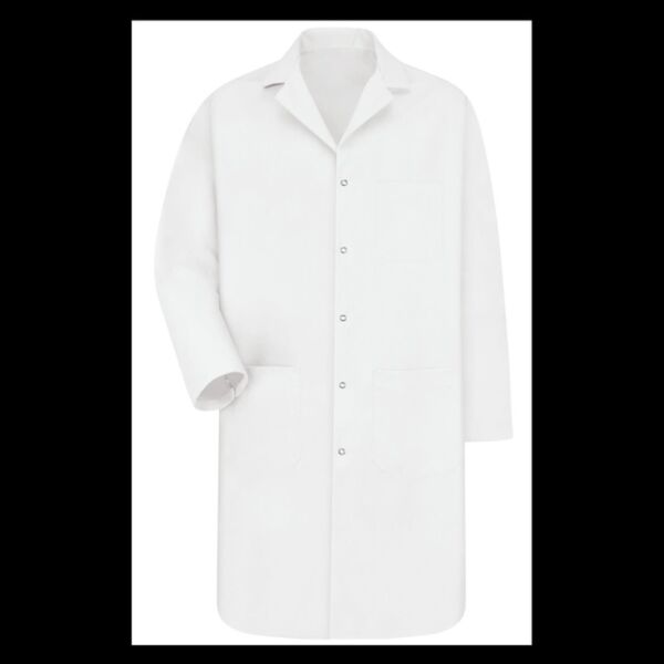 Unisex Tall Gripper Front Lab Coat Thumbnail