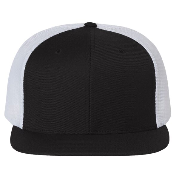 Wool Blend Flat Bill Trucker Cap Thumbnail