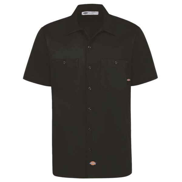 Men's Industrial Short Sleeve Cotton Work Shirt Thumbnail