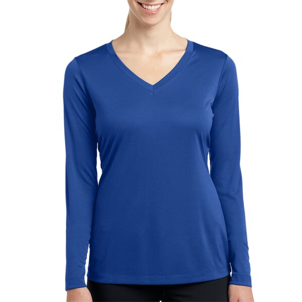 Copy of Ladies Long Sleeve PosiCharge ® Competitor™ V Neck Tee Thumbnail